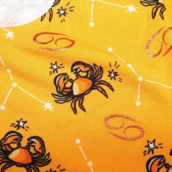 MeUndies U-back bralette zodiac Cancer the Crab unique pattern Med - NWOT - Picture 3 of 5